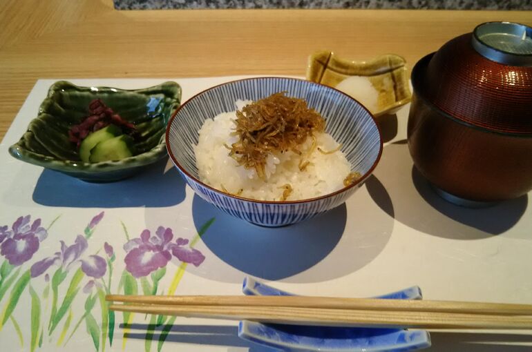 ブログ写真　おじゃこごはん