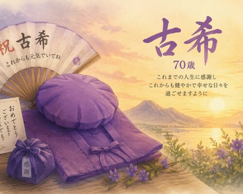 古希のイメージ