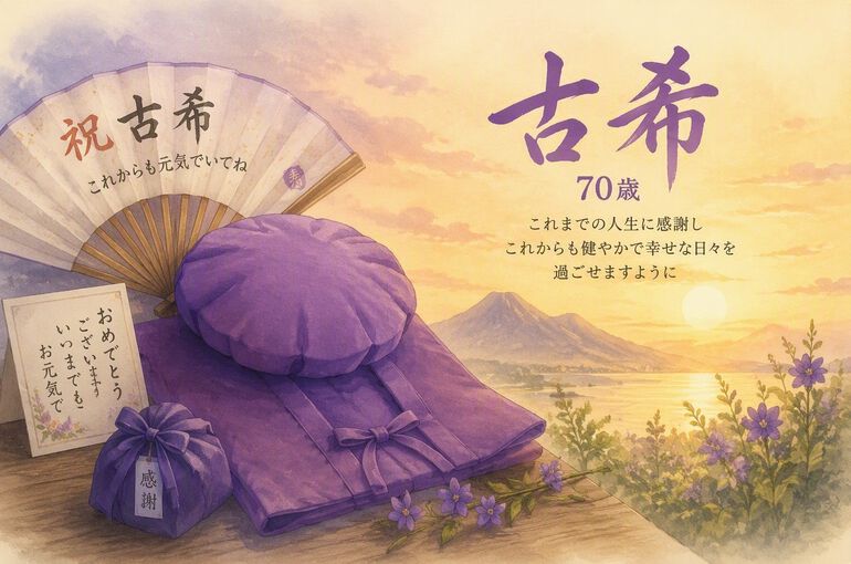 古希のイメージ