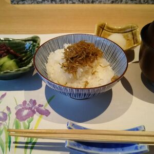 ブログ写真　おじゃこごはん